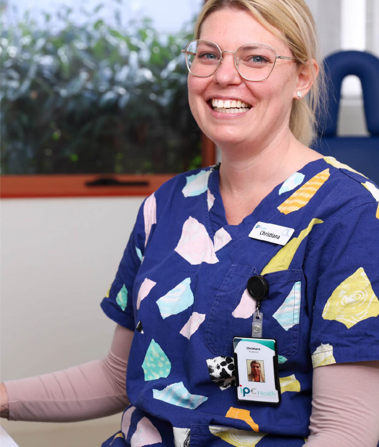 IPC Health staff member smiling